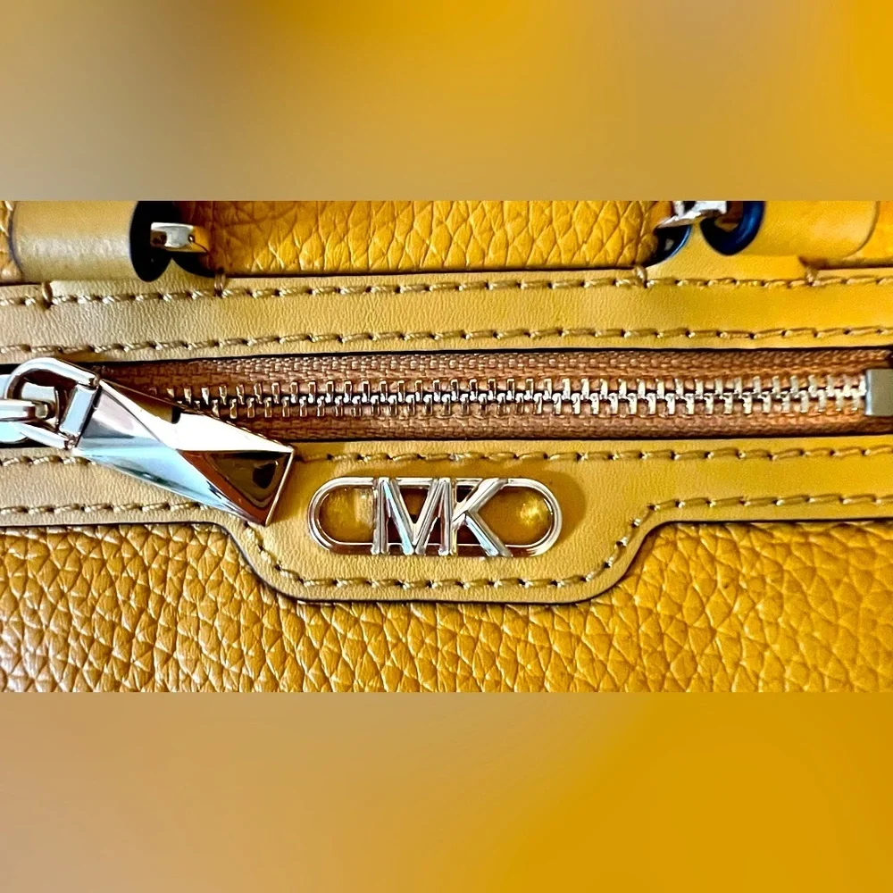 Michael Kors Yellow Leather Mini Dome Satchel NWOT